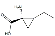 2,3-methanoleucine Struktur