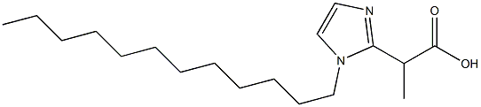 N-dodecyl-2-imidazole propionate Struktur
