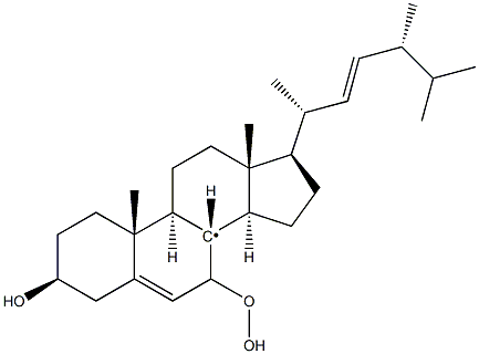 ergosterol 7-hydroperoxide Struktur