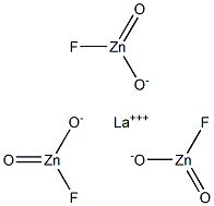 lanthanum fluorozirconate Struktur