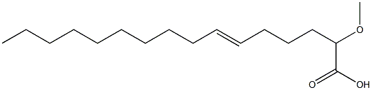 2-methoxy-6-hexadecenoic acid Struktur