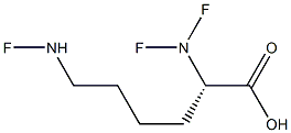 N-epsilon-trifluoro-lysine Struktur