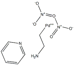 2-(AMINOETHYL)PYRIDINEPALLADIUMDINITRATE Struktur