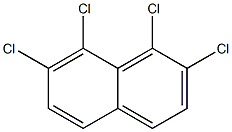 1,2,7,8-TETRACHLORONAPHTHALENE Struktur