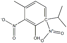 2,4-DINITROTHYMOL Struktur