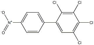 4'-NITRO-2,3,4,5-TETRACHLOROBIPHENYL Struktur