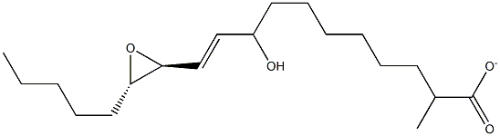 METHYLTRANS-12,13-EPOXY-9-HYDROXY-TRANS-10-OCTADECENOATE Struktur