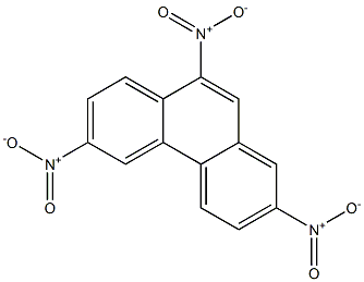 2,6,9-TRINITROPHENANTHRENE Struktur