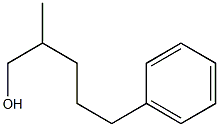 2-METHYL-5-PHENYL-PENTANOL Struktur