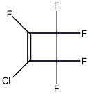 1-CHLOROPENTAFLUOROCYCLOBUTENE Struktur