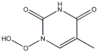 THYMINEHYDROPEROXIDE Struktur