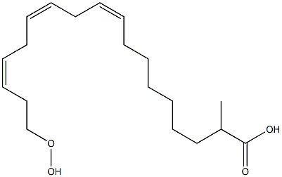 METHYLHYDROPEROXYLINOLENATE Struktur