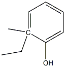 2-ETHYL-ORTHO-CRESOL Struktur