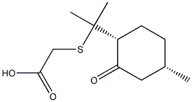 CIS-MENTHONE-8-THIOACETATE Struktur