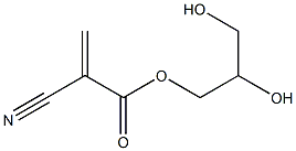 GLYCERYL,2-CYANOACRYLATE- Struktur