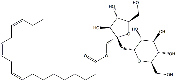 SUCROSEMONOLINOLENATE Struktur