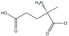 ALPHA-METHYLGLUTAMATE Struktur