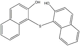 THIOBIS-2-NAPHTHOL Struktur