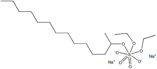 SODIUMDODECYLTRIETHOXYSULPHATE Struktur