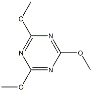 TRIMETHOXY-S-TRIAZINE Struktur