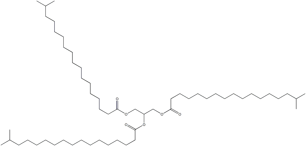 GLYCEROLTRI-ISOSTEARATE Struktur