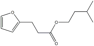 ISOPENTYL3-(2-FURYL)PROPIONATE Struktur