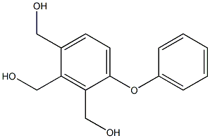 TRIHYDROXYMETHYLDIPHENYLETHER Struktur