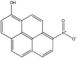 8-MONOHYDROXY-1-NITROPYRENE Struktur