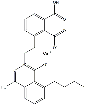 COPPERBUTYLPHTHALATE Struktur