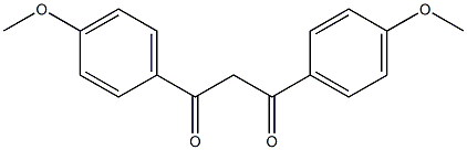 DI-ANISOYLMETHANE Struktur