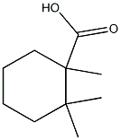 TRIMETHYLCYCLOHEXANOICACID Struktur