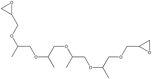 TETRAPROPYLENEGLYCOLDIGLYCIDYLETHER Struktur