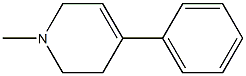 1-METHYL-4-PHENYL-1,2,5,6-TETRAHYDROPYRIDINE Struktur