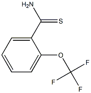 2-(TRIFLUOROMETHOXY)BENZENECARBOTHIOAMIDE Struktur