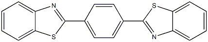 2,2'-(1,4-Phenylene)bis-1H-Benzothiazole Struktur