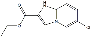 ethyl 6-chloro-1,8a-dihydroimidazo[1,2-a]pyridine-2-carboxylate Struktur