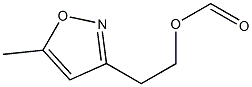 5-methyl-3-isoxazolylethyl formate Struktur