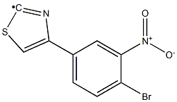 [4-(4-Bromo-3-nitro-phenyl)-thiazol-2-yl]- Struktur