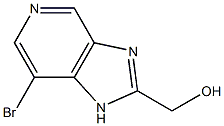 (7-bromo-1H-imidazo[4,5-c]pyridin-2-yl)methanol Struktur