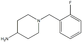 1-(2-fluorobenzyl)piperidin-4-amine Struktur