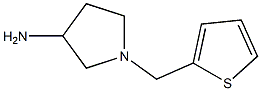 1-(thiophen-2-ylmethyl)pyrrolidin-3-amine Struktur