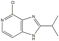 4-chloro-2-(1-methylethyl)-1H-imidazo[4,5-c]pyridine Struktur