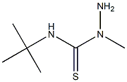 N-(TERT.-BUTYL)-1-METHYLHYDRAZINE-1-CARBOTHIOAMIDE Struktur