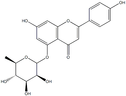 Apigenin-5-rhamnoside Struktur