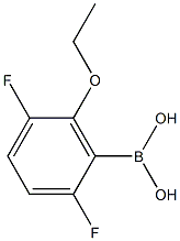 2,5-Difluoro-6-ethoxyphenylboronic acid Struktur