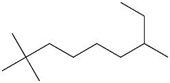 2,2,7-trimethylnonane Struktur