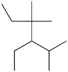 2,4,4-trimethyl-3-ethylhexane Struktur