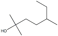 2,5-dimethyl-2-heptanol Struktur