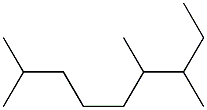 2,6,7-trimethylnonane Struktur