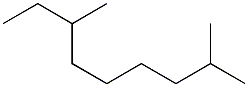 2,7-dimethylnonane Struktur